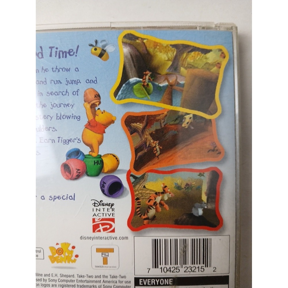 Tiggers Honey Hunt Sony PlayStation 1 2000 PS1 Complete CIB Reg Card - Picture 11 of 15